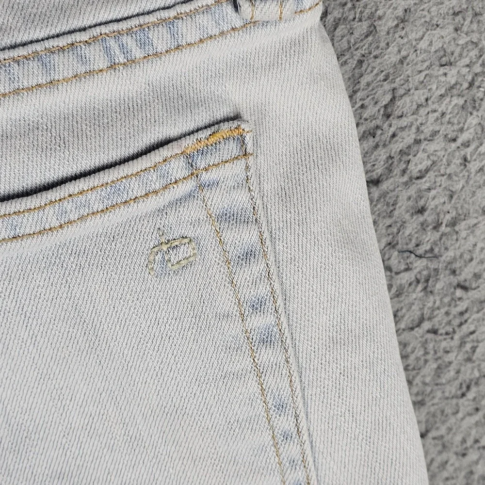 Rag &‎ Bone Jeans Women's 27 Boho Streetwear Raw Hem Skinny Leg W1590K510ACH USA